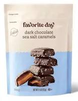 Шоколадные конфеты Favorite Day Dark Chocolate Sea Salt Caramel Candy 312г