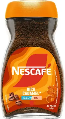 Растворимый кофе Nescafe Rich Caramel 95г (7602) фото 1