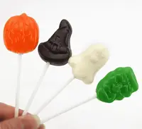 Льодяник на паличці Yuejiya Halloween Shape Fruity Flavor Hard Lollipop Candy, 1шт