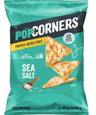 Чіпси PopCorners Sea Salt Flavored Chips 198.4г (10368) фото 1