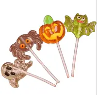 Леденец на палочке Halloween Lollipop 4 разных дизайна, 1 шт