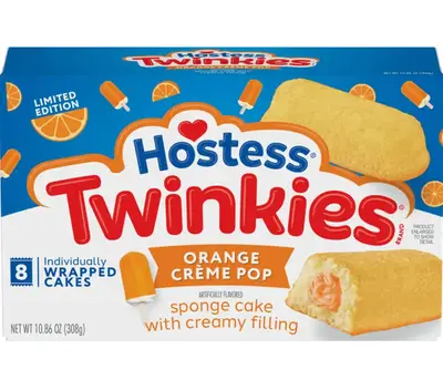 Бісквіт Hostess Orange Cream Pop Twinkies 308г (9508) фото 1