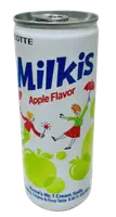 Молочний газований напій Lotte Milkis зі смаком яблука 250 мл