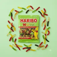 Желейные конфеты Haribo Worms Fruit Flavour 200г
