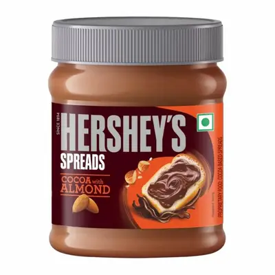 Шоколадна паста Hershey's Spreads Cocoa with Almond 150г (9099) фото 1