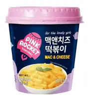 Токпокки Pink Rocket Topokki Danie Mac & Cheese с сырным соусом 120г