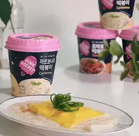 Токпоккі Pink Rocket Topokki Danie Carbonara з сирним соусом 120г
