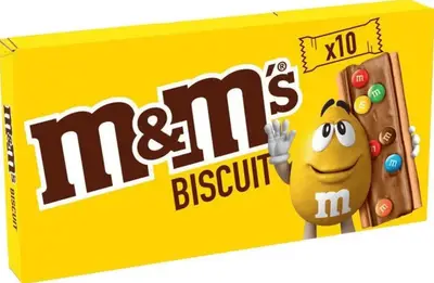 Печенье с драже M&amp;M's Biscuit 10шт х 19.8г (5596) фото 1