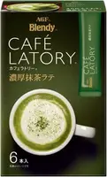 Японский чай в стиках AGF Blendy Cafe Latory Sticks Matcha Latte, 78 г