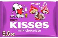 Шоколадные конфеты Hershey's Kisses Valentine's Day Milk Chocolate Snoopy and Friends 269г