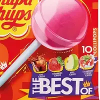 Упаковка льодяників на паличці Chupa Chups Classic Lollipop Candy Bags, 120 г