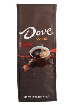 Мелена кава Dove Dark Chocolate Ground Coffee 283.4г (11994) фото 1