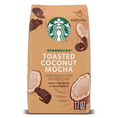 Starbucks кофе молотый Toasted Coconut Mocha, 100% арабика 482 g (4789) фото 1