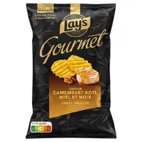 Чіпси Lay's Gourmet Camembert Walnut & Honey 120г