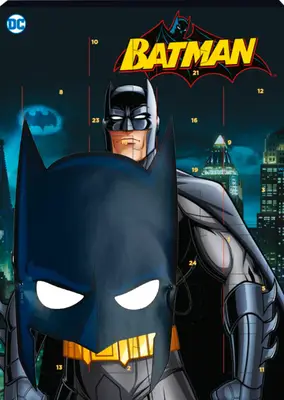 Адвент-календарь BIP Batman с маской Бэтмена и молочным шоколадом 80 г (7613) фото 1