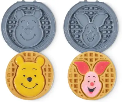 Пластины для вафельницы Dash MultiMaker Disney Winnie the Pooh &amp; Piglet 2шт (11676) фото 1