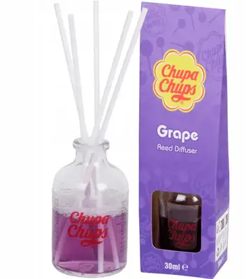 Аромадиффузор Chupa Chups 2-in-1 Reed Diffuser Grape 30мл (10008) фото 1