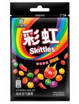 Драже Skittles Sweet Spicy із солодко-пряним смаком 40г (8101) фото 1