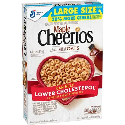 Сухой завтрак Cheerios Maple 306g (0818) фото 1