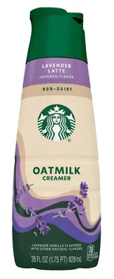 Рослинні вершки для кави Starbucks Lavender Latte Inspired Creamer 828 мл (9519) фото 1