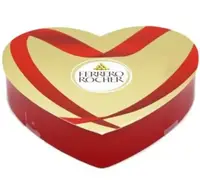 Коробка шоколадных конфет Ferrero Rocher Heart 125г