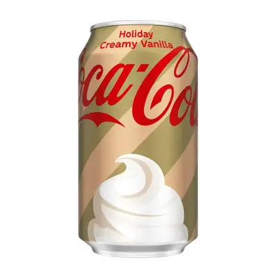Напій Coca-Cola Holiday Creamy Vanilla Soda 355мл (10000) фото 1