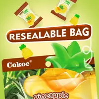 Желейные конфеты Cokoc Peeling Soft Candy Pineapple 75г