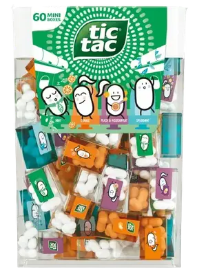 Драже Tic Tac Lilliput Mixed 60 міні-коробочок 228 г (6993) фото 1