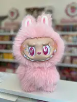 Большая игрушка Лабубу Pop Mart Labubu The Monsters Zimomo Pink розовый 38 см.