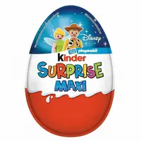 Шоколадное яйцо Kinder Surprise Maxi Disney Playmobil Egg 100г