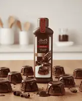 Шоколадна глазур Lindt Glasur Feinherb 200г