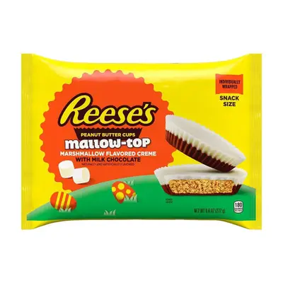 Шоколад Reese's Easter Mallow-top Peanut Butter Cups 272g (1668) фото 1