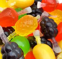 Копилка с желейками Funtasty Squeezable Fruit Jelly Candy Bear фрктовое ассорти 19 шт.
