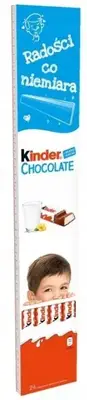 Молочный шоколад Kinder Chocolate длиной 50 см 3 уп х 100 g (6074) фото 1