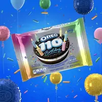 Печенье OREO 110th Birthday Chocolate Confetti Cake 345g