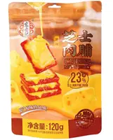 Мясные снеки джерки Hongxiangji Cheese Meat Jerky 120г