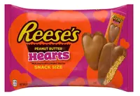 Шоколадные конфеты Reese's Valentine's Day Milk Chocolate Peanut Butter Hearts Candy 272г