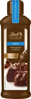 Шоколадная глазурь Lindt Glasur Vollmilch 200г (10305) фото 1
