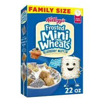 Сухий сніданок Kellogg's Frosted Mini-Wheats Blueberry 623g
