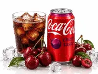 Газований напій Coca-Cola Cherry Taste 330мл