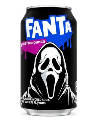 Газований напій Fanta Halloween Ghost Face Punch 355мл (11830) фото 1
