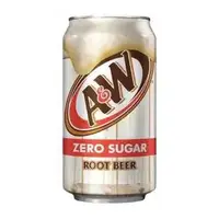 Газована вода A&W Root Beer Zero Sugar 355 ml