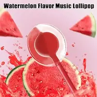 Льодяник Amos Tasty Sounds Music Lollipop Watermelon K-Pop Edition 12г