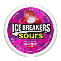 Льодяники драже Ice Breakers Sour Berry