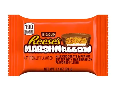 Шоколадные конфеты Reese's Big Cup Marshmallow Peanut Butter Cup 39г (11173) фото 1