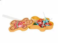 Рождественские леденцы Becky's Lollipops XXL Пряничный человечек 15шт 135г