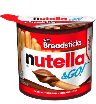 Шоколадная паста Nutella &amp; Go с хлебными палочками, 52г (6506) фото 1