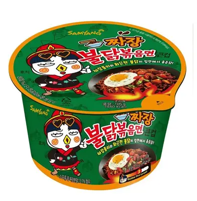 Лапша быстрого приготовления Samyang Jajang Buldak со вкусом Чанджанмён 105г (8008) фото 1