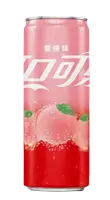 Газированный напиток Coca Cola Peach 330мл