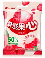 Китайские жевательные конфеты Orion Peelable Lychee Flavor Gummy Candy Личи 17г